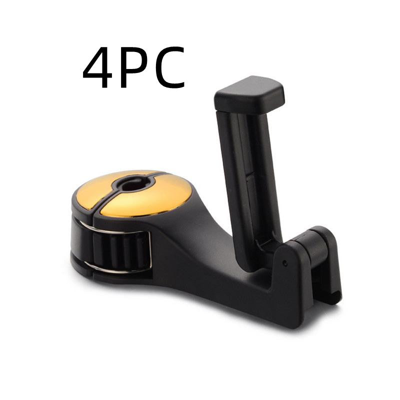 Car headrest hook with fold-out phone holder - view 15