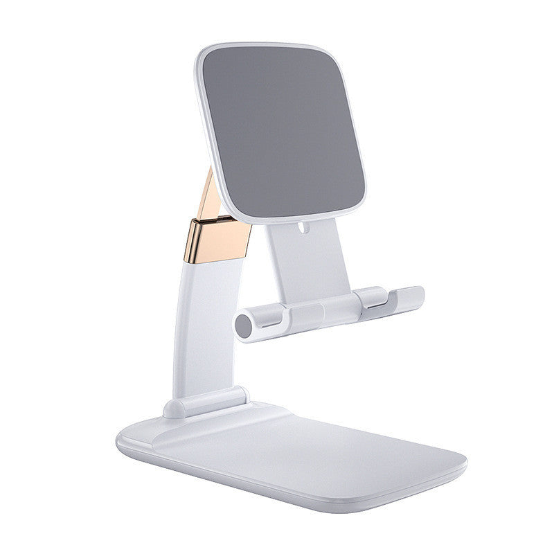 Desktop phone and tablet stand - White