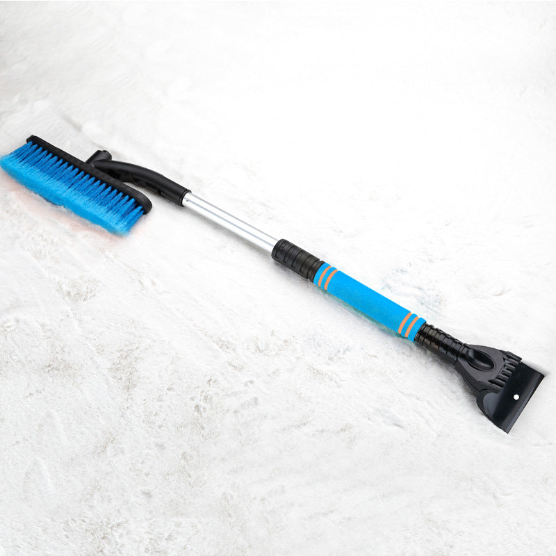 Extendable car snow brush with ice scraper - view 6