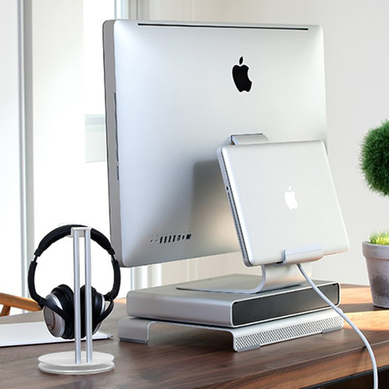 Metal headphone stand