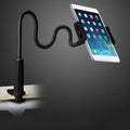 Flexible gooseneck phone and tablet holder - Black
