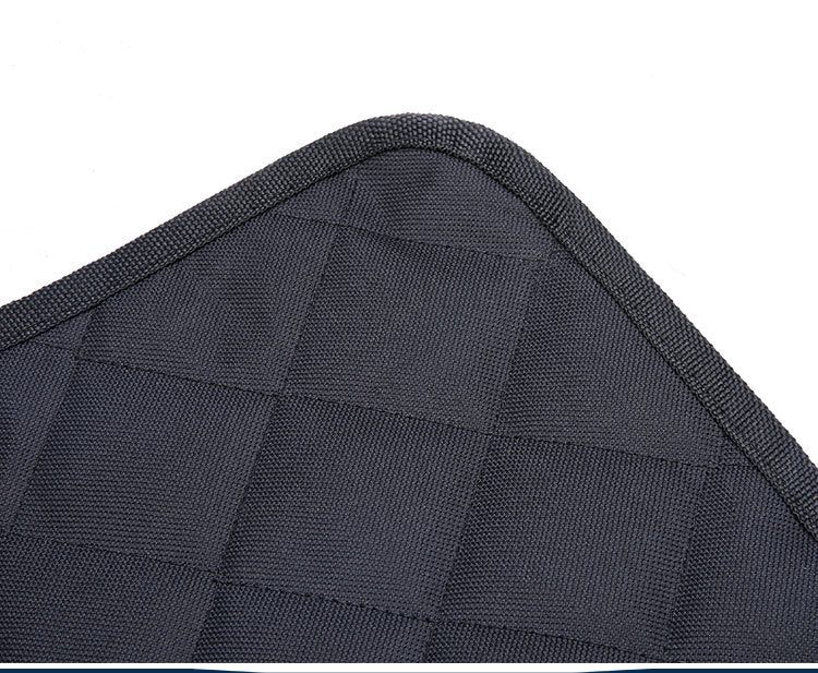Dog car seat cover hammock with mesh window on a back seat