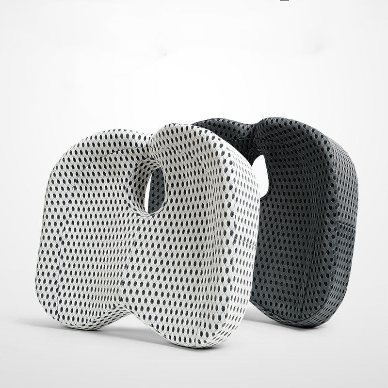 Contoured memory foam seat cushion with mesh cover - view 4