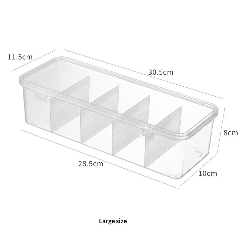 Cable organizer box with compartments - Large