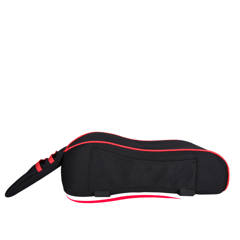 Car center console armrest cushion with side pocket - view 7
