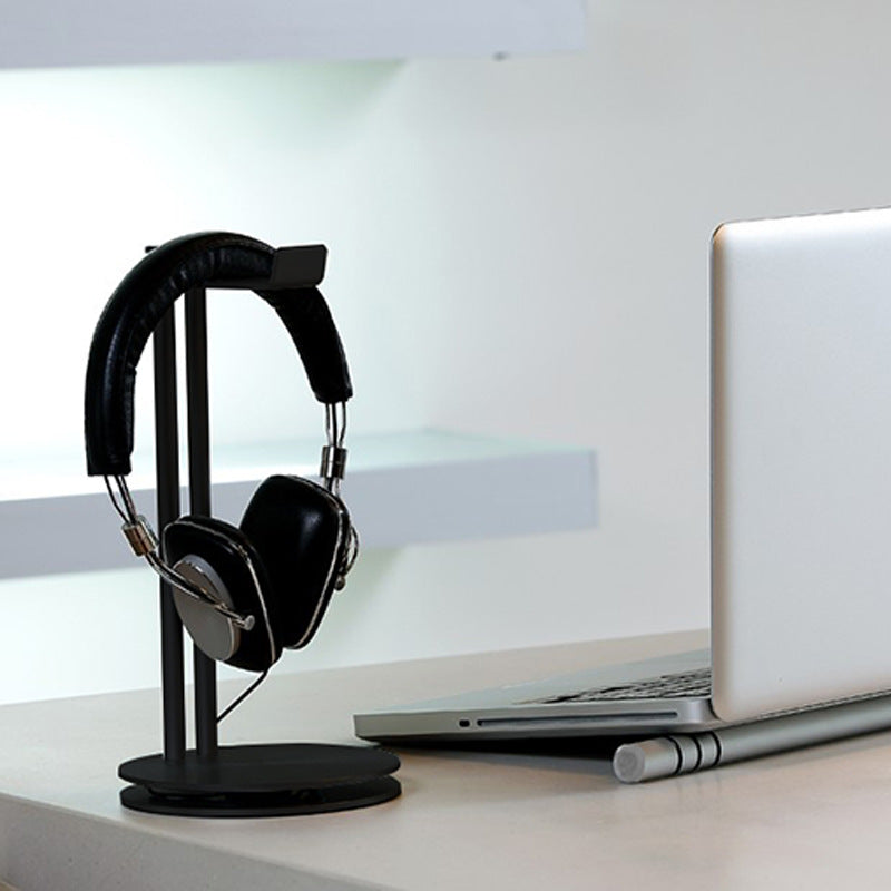 Metal headphone stand