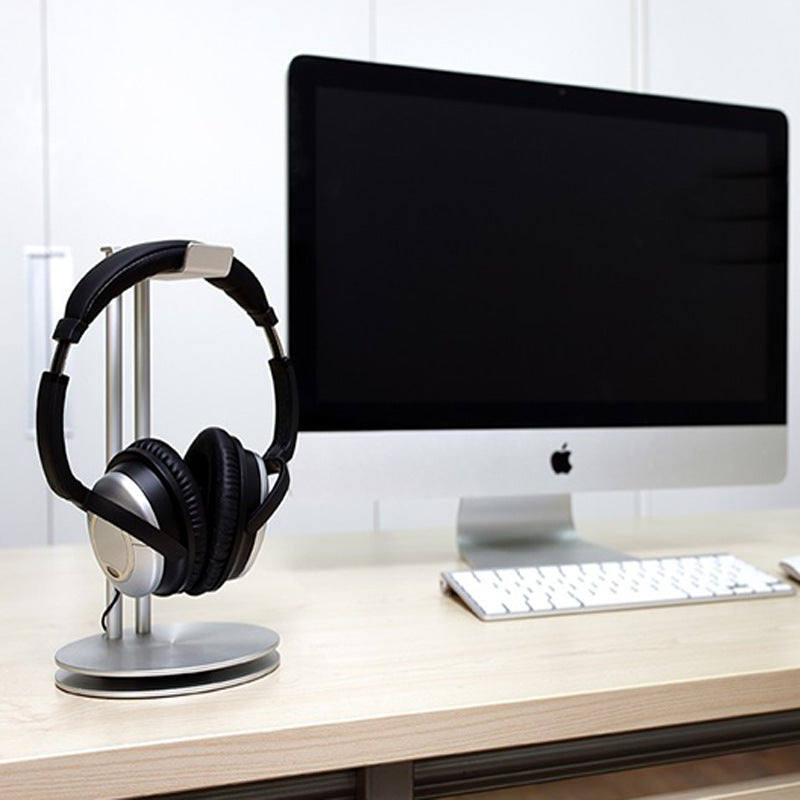 Metal headphone stand