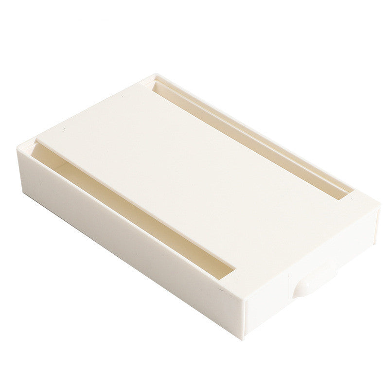 Hidden under-desk drawer organizer - White / Large