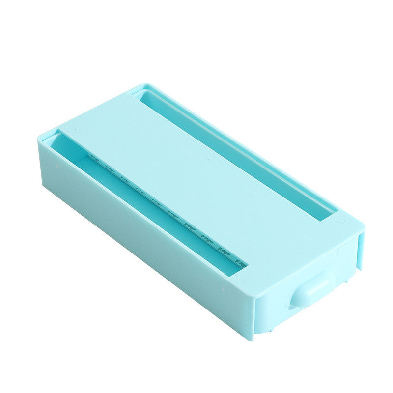 Hidden under-desk drawer organizer - Blue / Small