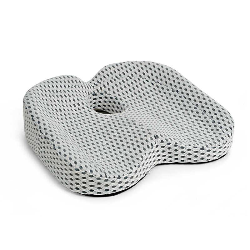 Contoured memory foam seat cushion with mesh cover - view 5
