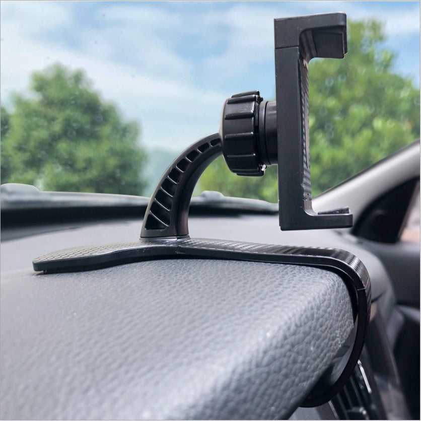 Car dashboard phone holder clip mount
